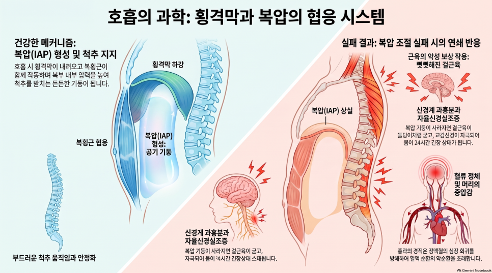 무너진 복압(IAP), 자율신경실조증의 뿌리
