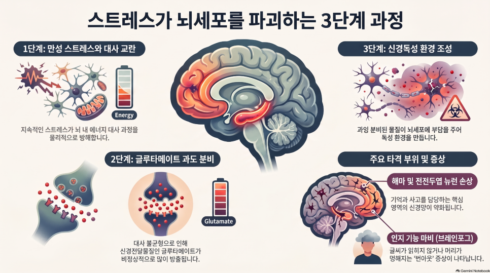 파괴된 뇌 신경망 안정을 위한 브레인포그 회복 솔루션
